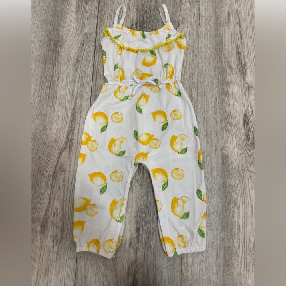 Isaac Mizrahi New York Lemon Tank Romper 18 Months